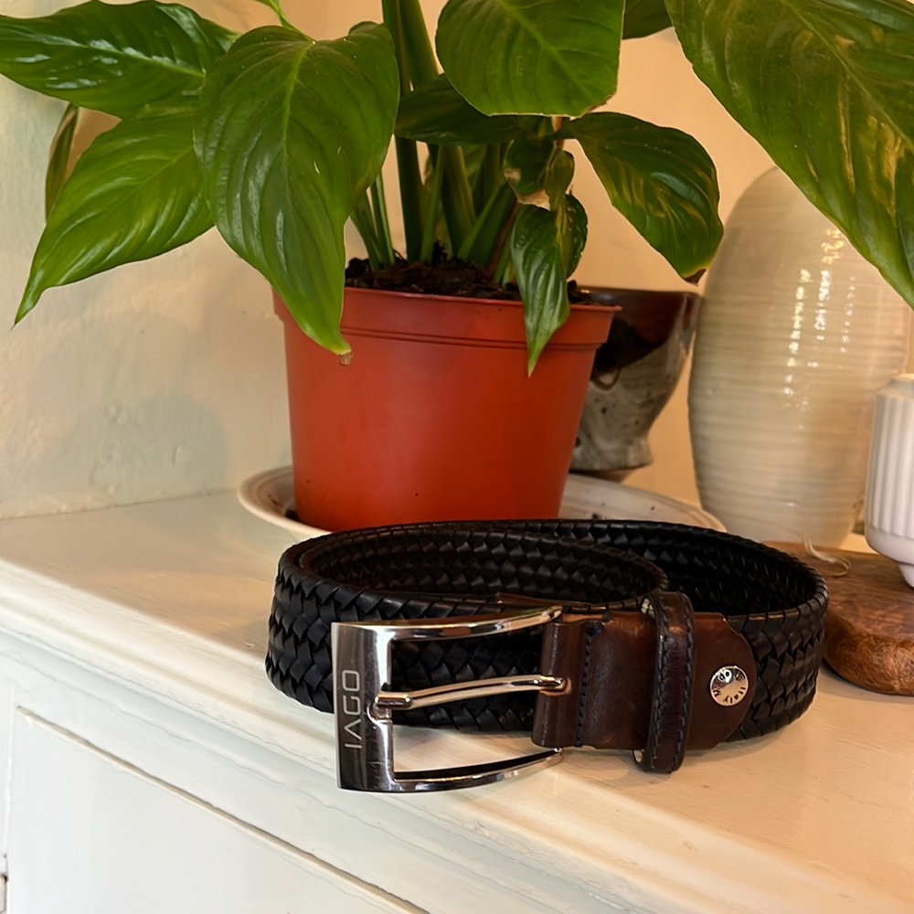 IAGO woven belt, never worn
